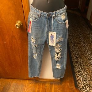 High rise mom jeans